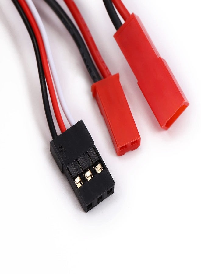 Teyleten Robot محرك Teyleten Robot Mini 20A ESC سرعة RC ESC 2KHz أمامي/خلفي فرامل فرشاة RC 2S للتحكم في القوارب والسيارات والدبابات (3 قطع) - Image 4